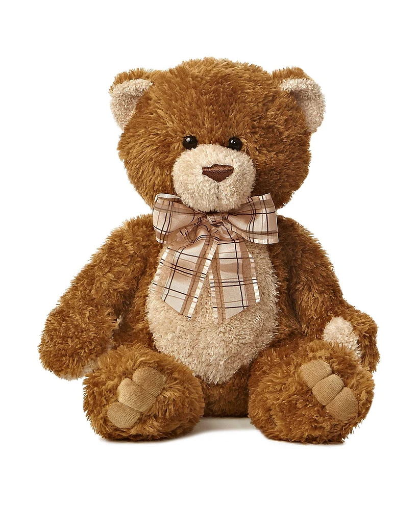 Aurora Large Brown Sugar Bear Snuggly Plush Toy Brown 16"