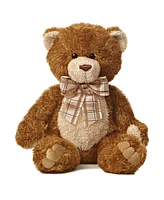 Aurora Large Brown Sugar Bear Snuggly Plush Toy Brown 16"