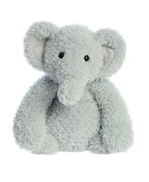 Aurora Medium Elephant Nubbles Adorable Plush Toy Gray 10"