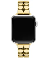 Kate Spade New York Gold-Tone Stainless Steel Band for Apple Watch 38mm-49mm - Gold