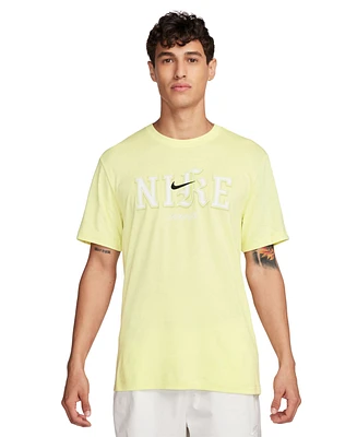 Nike Men's Relaxed Fit Short Sleeve Logo Graphic T-Shirt