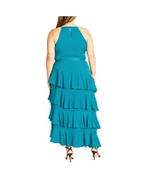 City Chic Women's Joelle Maxi Dress