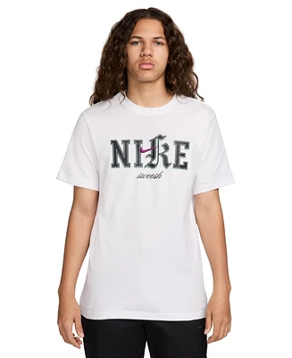 Nike Men's Relaxed Fit Short Sleeve Logo Graphic T-Shirt