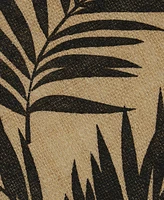 Design Imports Fern Print Round Placemat Set of 6
