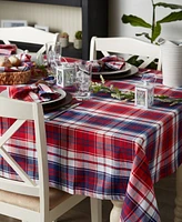 Design Imports Americana Plaid Tablecloth