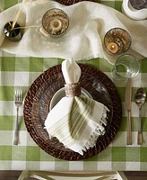 Design Imports Buffalo Check Tablecloth