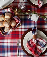 Design Imports Americana Plaid Tablecloth, 60"x120 "