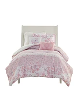 Intelligent Design Oliena Floral Paisley 4-Pc. Comforter Set, Twin/Twin Xl