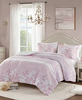 Intelligent Design Oliena Floral Paisley 3-Pc. Duvet Cover Set, Full/Queen