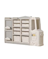 Simplie Fun Children's toy storage cabinets