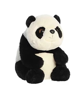 Aurora Medium Panda Lin Lin Adorable Plush Toy Black 11.5"