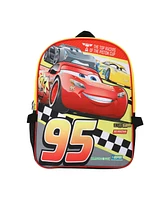 Cars Disney Lightning McQueen 16" #95 2-Piece Backpack & Lunchbox Set