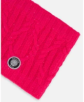 Deux par Girl Knit Neckwarmer Fuschia Pink - Toddler|Child