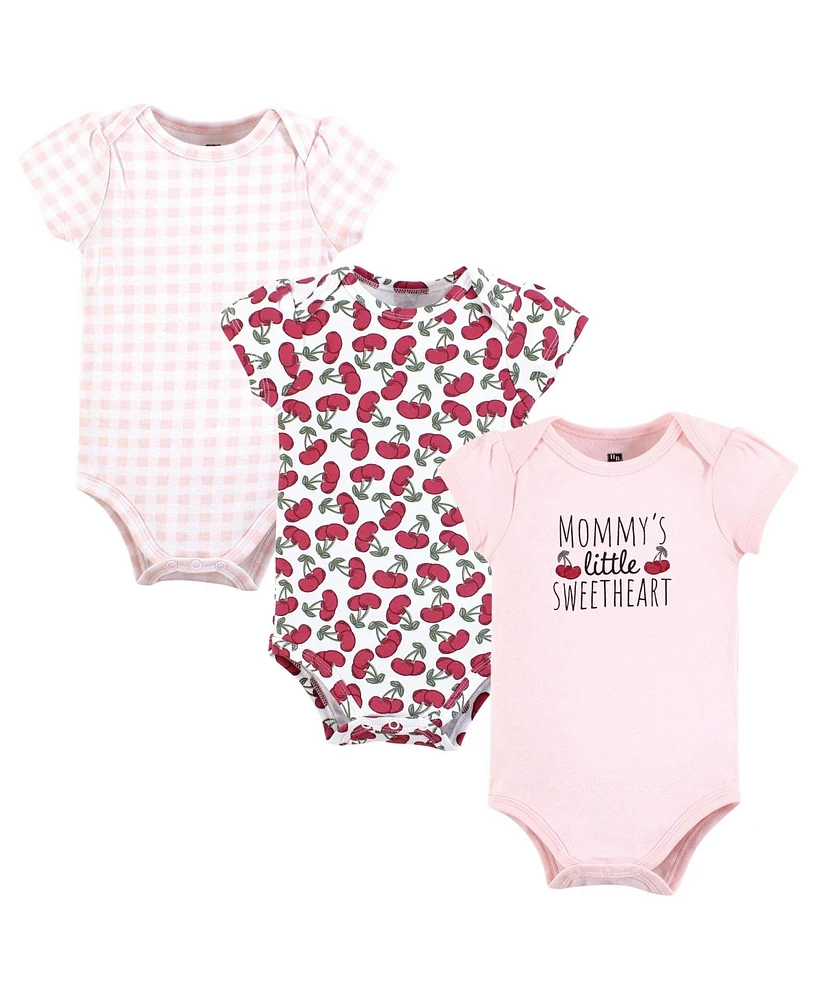 Hudson Baby Baby Girls Cotton Bodysuits