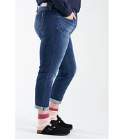 Slink Jeans Women's Mid Rise Boyfriend