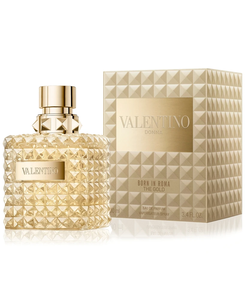 Valentino Donna Born In Roma Limited Edition The Gold Eau de Parfum, 3.4 oz.