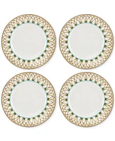 Lenox British Colonial Bamboo Accent Plates, Set of 4