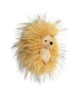 Aurora Small Woody Hedgehog Luxe Boutique Exquisite Plush Toy Brown 6"