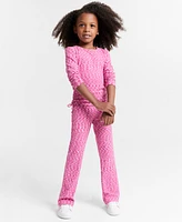 Epic Threads Girls Space-Dyed Flared Pants, Created for Macy's