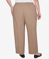 Alfred Dunner Plus Emerald Isle Classic Short Length Pant