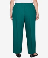 Alfred Dunner Plus Emerald Isle Classic Medium Length Pant