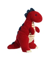 ebba Medium Rexey Dino Playful Baby Plush Toy Red 12"