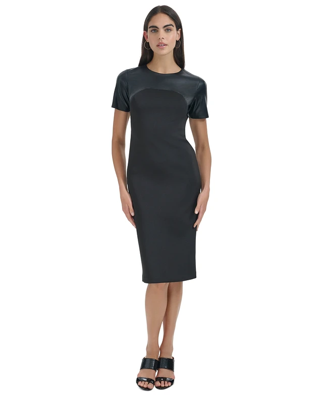 black pants white dress shirt Black Solid – Calabrum