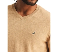 Nautica Men's Navtech Performance Classic-Fit Soft V-Neck Sweater