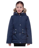 Rokka&Rolla Girls Sherpa Fleece Lined Parka Coat 4-18