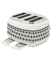 Haden Argyle 4-Slice Wide-Slot Self-Centering Toaster, 75140