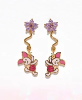 Girls Crew Disney Winnie the Pooh Multi-Color Piglet Dangle Earrings