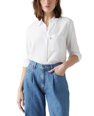 Levi's Women's Darlene Collared Button-Front Shirt