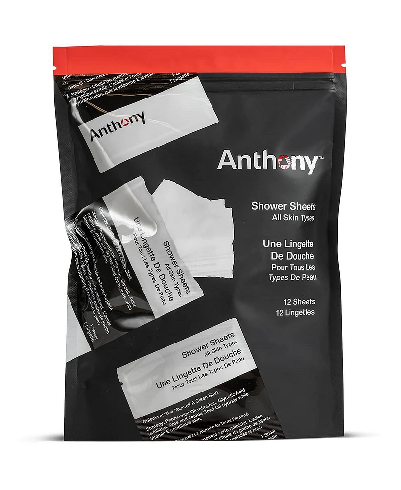 Anthony Shower Sheets 18 Pack