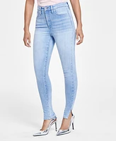 I.n.c. International Concepts Women's High-Rise Side-Slit Skinny Jeans, Created for Macy's