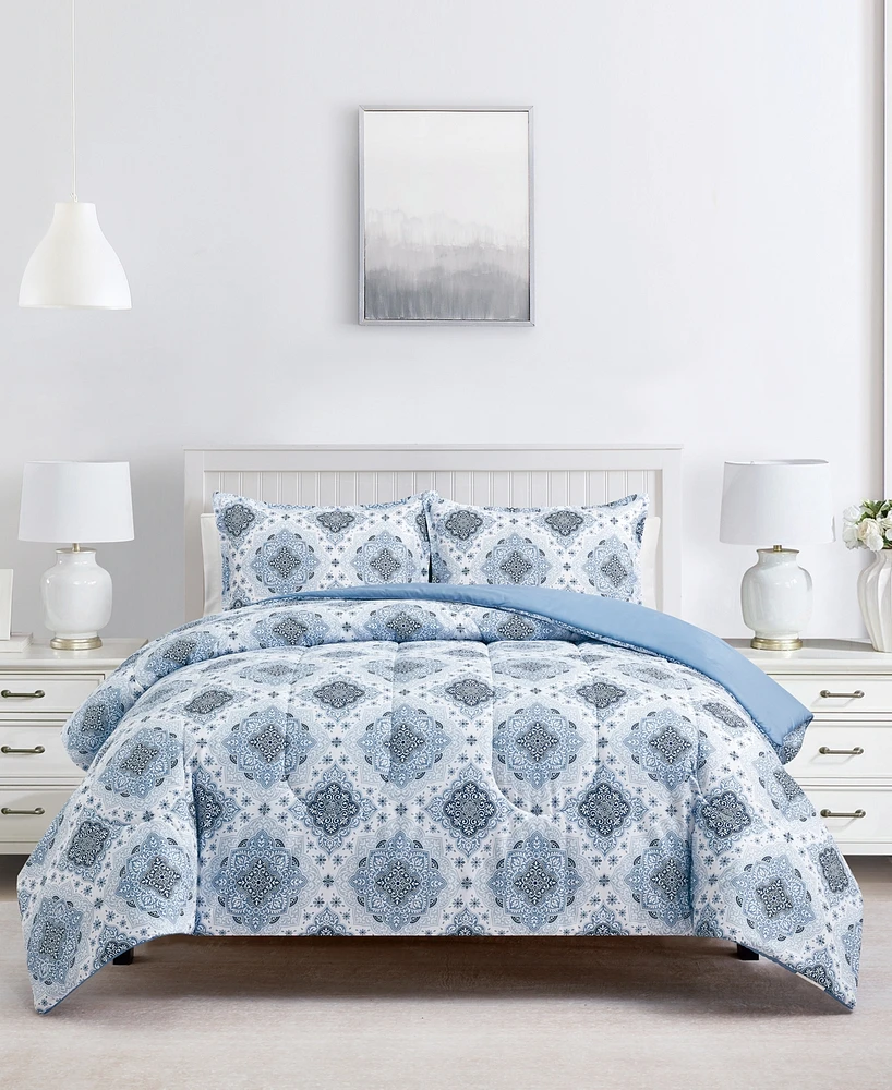 Sunham Willoughby Reversible 3-Pc. Comforter Sets