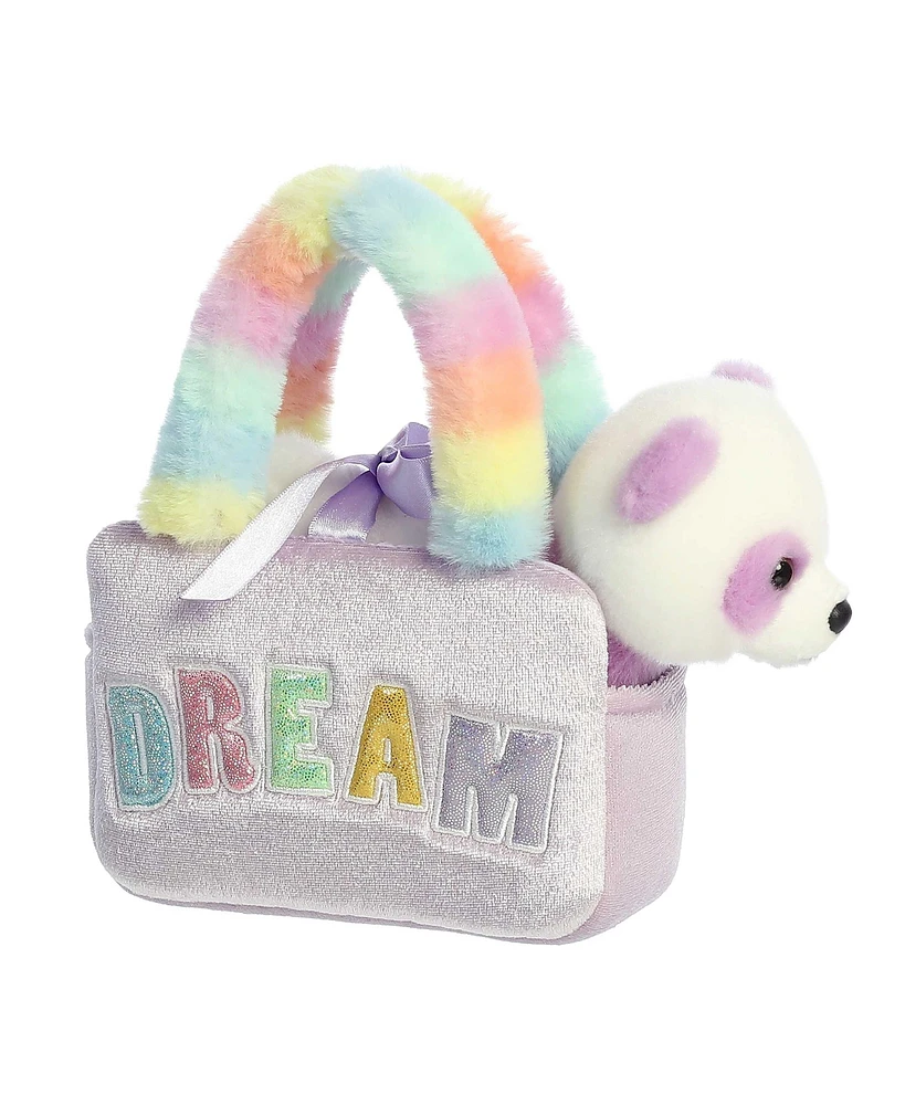 Aurora Small Rainbow Dream Fancy Pals Fashionable Plush Toy Purple 6.5"