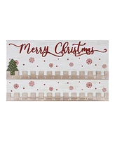 Slickblue Wood Christmas Countdown Calendar for Holiday Decor