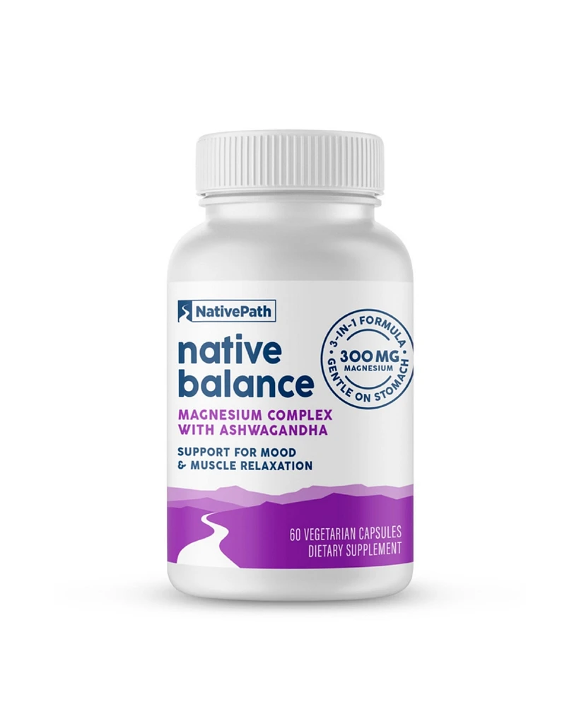 NativePath Native Balance, 3-in-1 Multivitamin, 60 Capsules