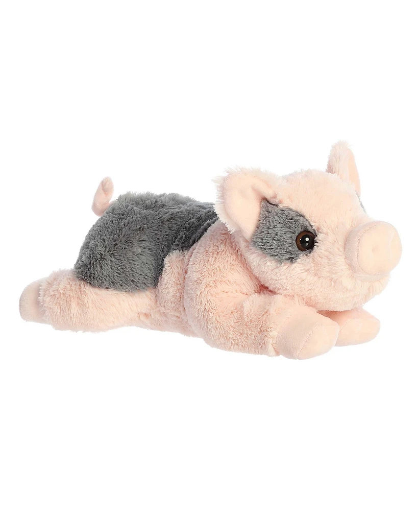 Aurora Medium Tidbit Mini Pig Flopsie Adorable Plush Toy Pink 12"