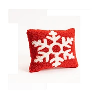 Slickblue Snowflake and Merry Pillow (Set of 2)