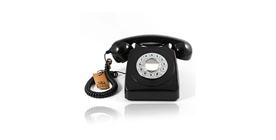 Gpo Retro GPO746BLK 746 Desktop Push Button Telephone - Black