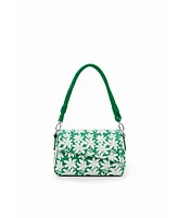 Desigual Women's S textured floral bag