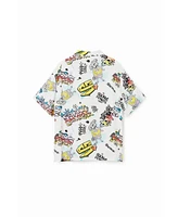 Desigual Boys Boys's SpongeBob resort shirt