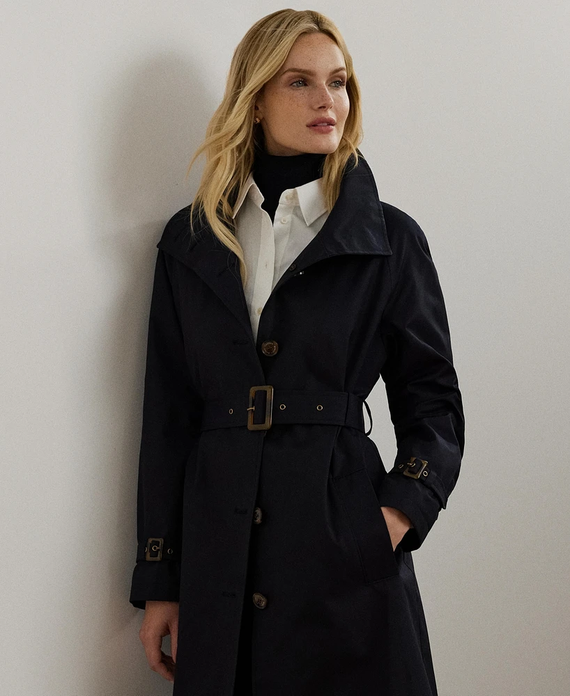 Lauren Ralph Women's Double-Breasted Belted Trench Coat