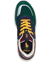 Polo Ralph Lauren Men's Jogger Suede & Mesh Sneaker