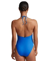 Lauren Ralph Women's Macrame-Ring One Piece Swimsuit