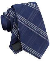 Calvin Klein Men's Herringbone Windowpane Tie