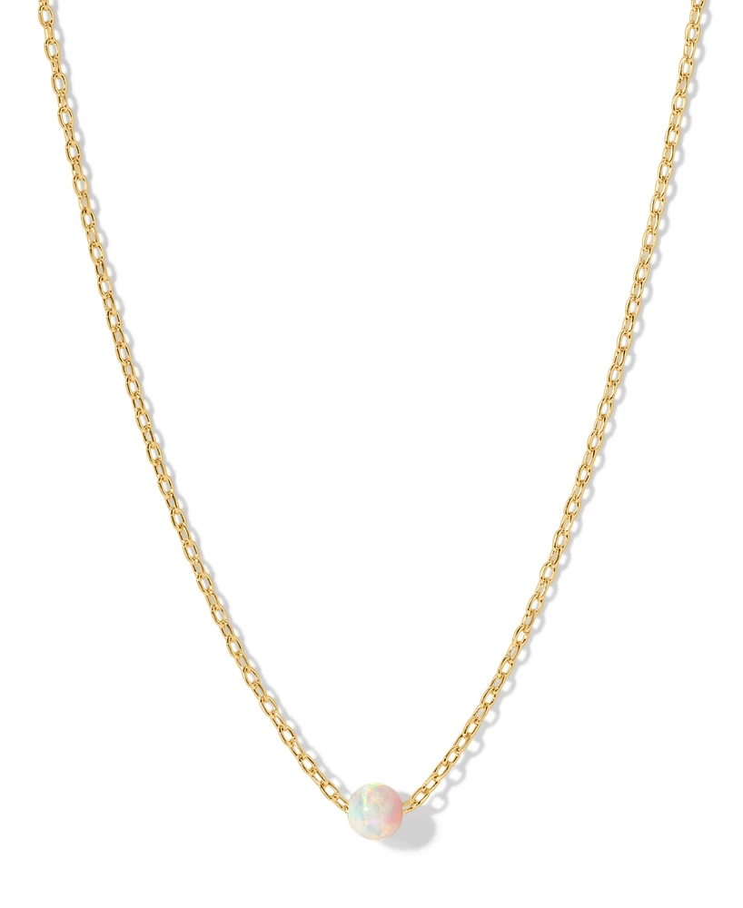 Girls Crew Faux Opal Necklace