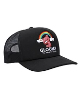 Gloomy Bear Men's Gloomy Under Rainbow Black Foam Trucker Hat