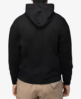 Spring + Mercer Men's Rinestone Embellished Skull Pullover Hoodie